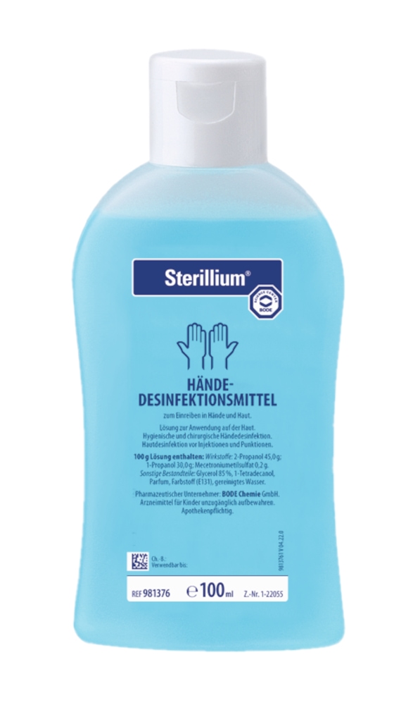 Sterillium HÄNDEDESINFEKTIONSMITTEL 100 ml Lösung