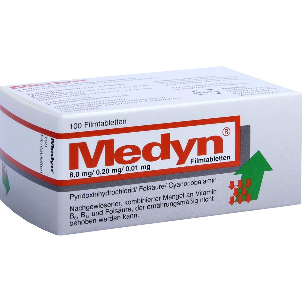 Medyn  100  bei Erschöpfung durch Vitamin-Mangel 100 St Filmtabletten