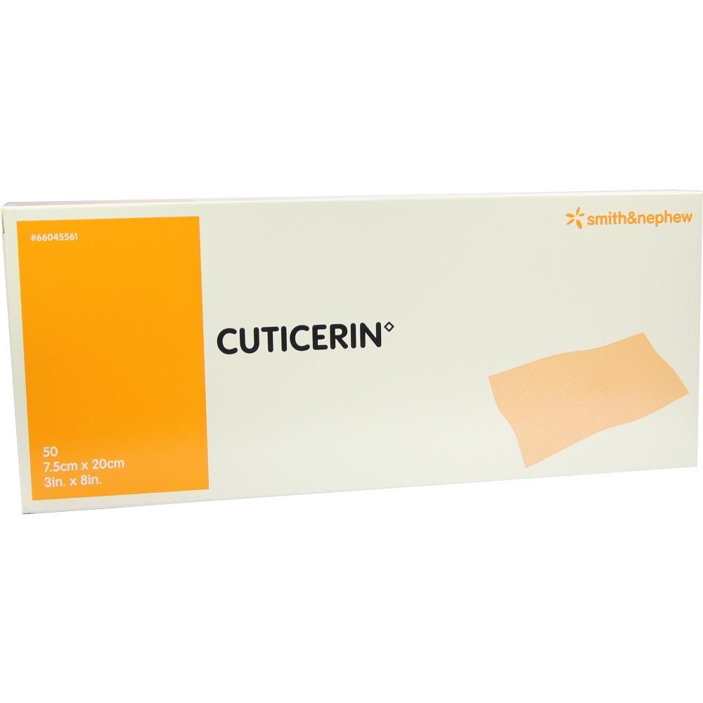 CUTICERIN 7,5x20 cm Gaze m.Salbenbeschichtung 50 St Kompressen