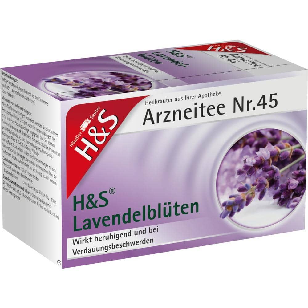H&S Arzneitee Lavendelblüten 20X1.0 g Filterbeutel