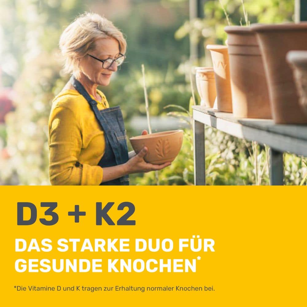 EUNOVA DuoProtect D3+K2 2000 I.E. 2X90 St Kapseln
