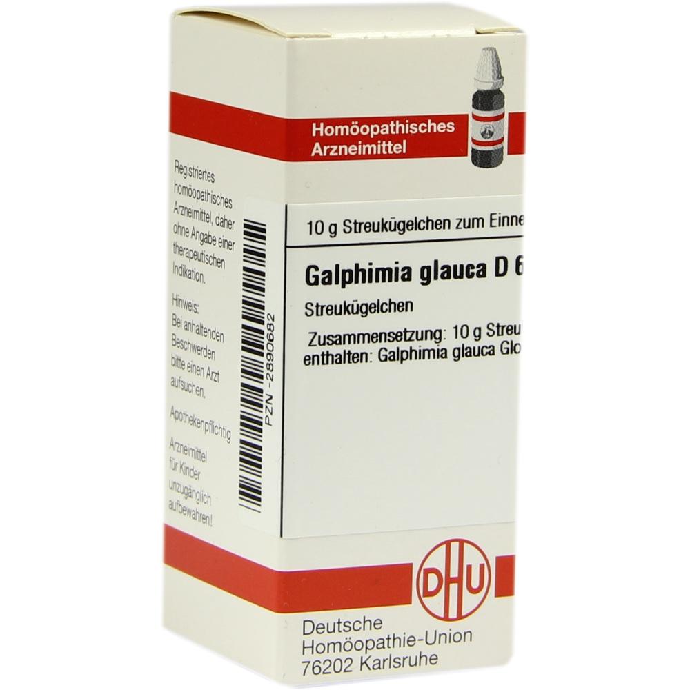 GALPHIMIA GLAUCA D 6 Globuli 10 g Globuli