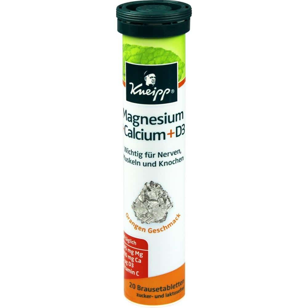 Kneipp Magnesium + Calcium  20 St Brausetabletten