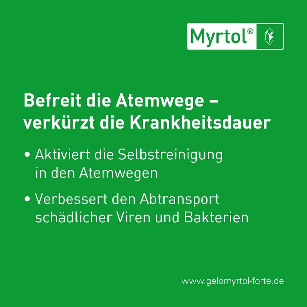 Myrtol der pflanzliche Schleimlöser für Kinder ab 6 Jahren 20 St. 20er 20 St Magensaftresistente Weichkapseln