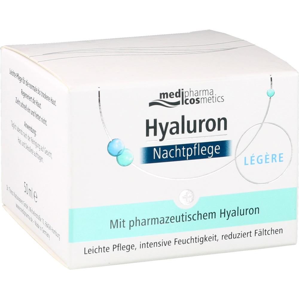 Hyaluron Nachtpflege Legere Creme Im Tiegel 50 ml Creme