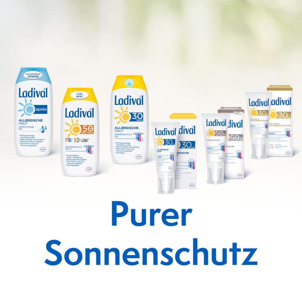 Ladival URBAN FLUID SONNENSCHUTZ GESICHT LSF50+ 50 ml Lotion Ladival URBAN FLUID SONNENSCHUTZ GESICHT LSF50+ 50 ml Lotion