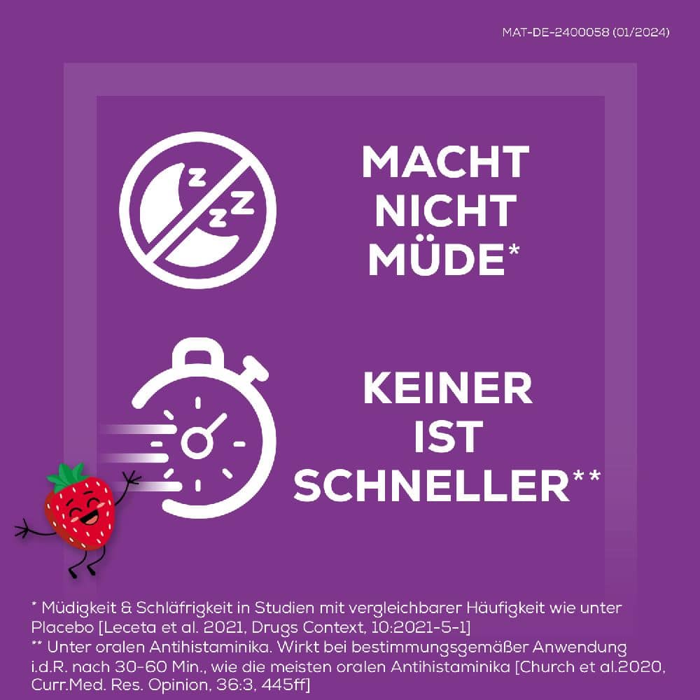 Allegra Allergietabletten KINDER 10 mg 6 St Schmelztabletten