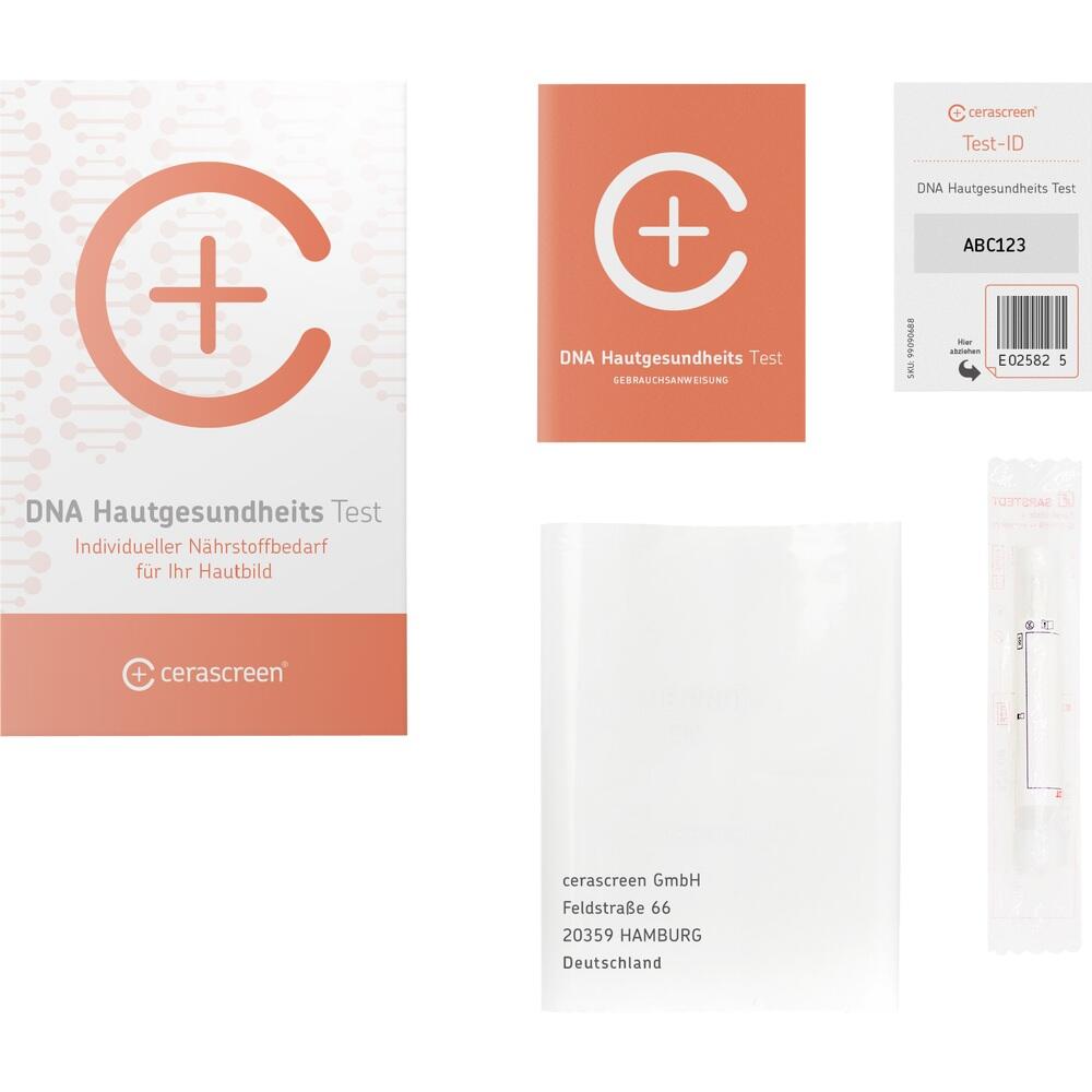 cerascreen DNA Hautgesundheits Test 1 St Test
