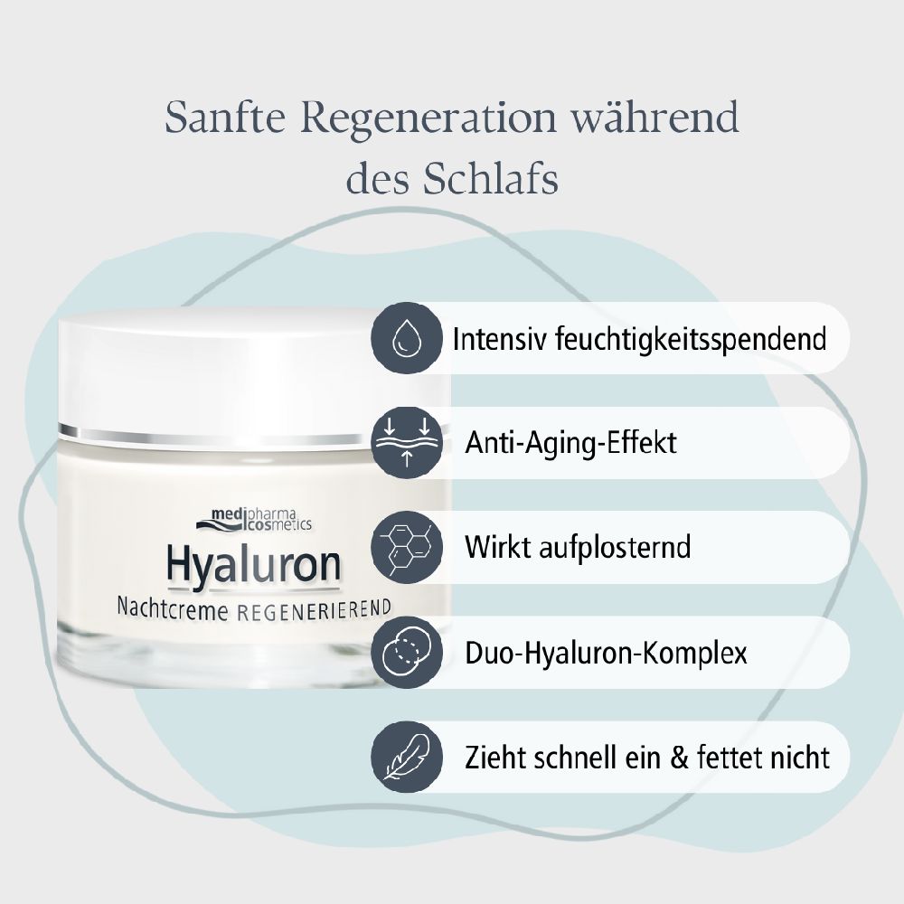 Hyaluron Nachtcreme Regeneration 50 ml Creme
