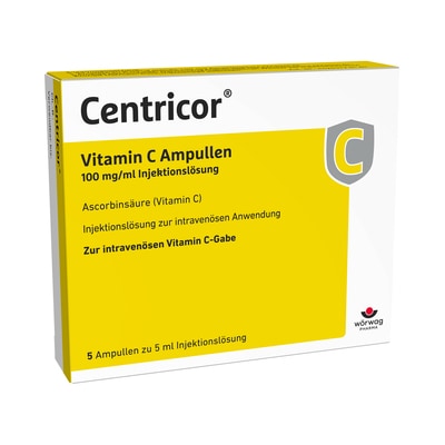 Centricor Vitamin C Ampullen  5X5 ml Injektionslösung