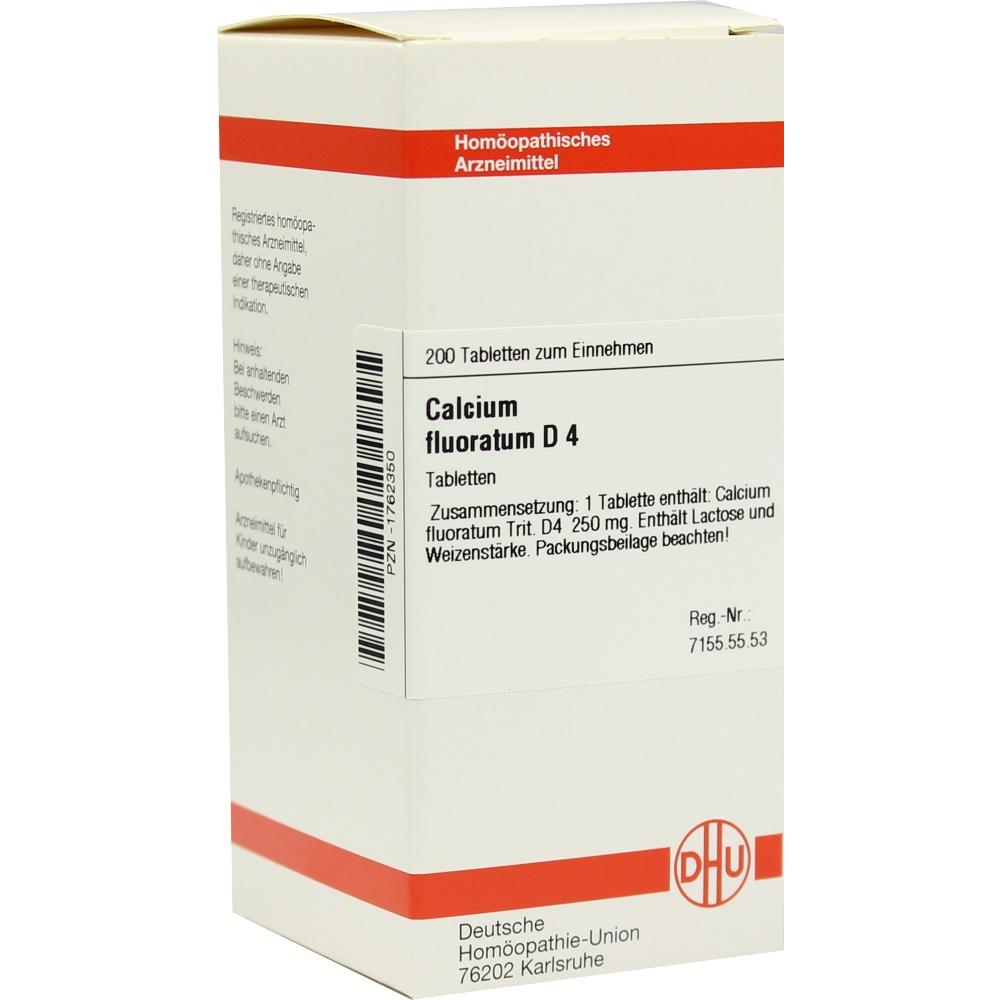 CALCIUM FLUORATUM D 4 Tabletten 200 St Tabletten