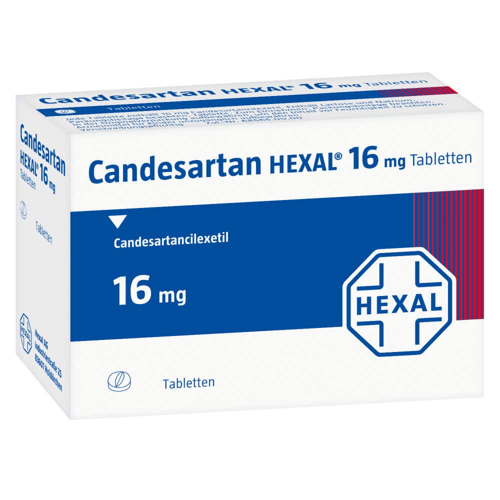 Candesartan HEXAL 16mg 98 St Tabletten