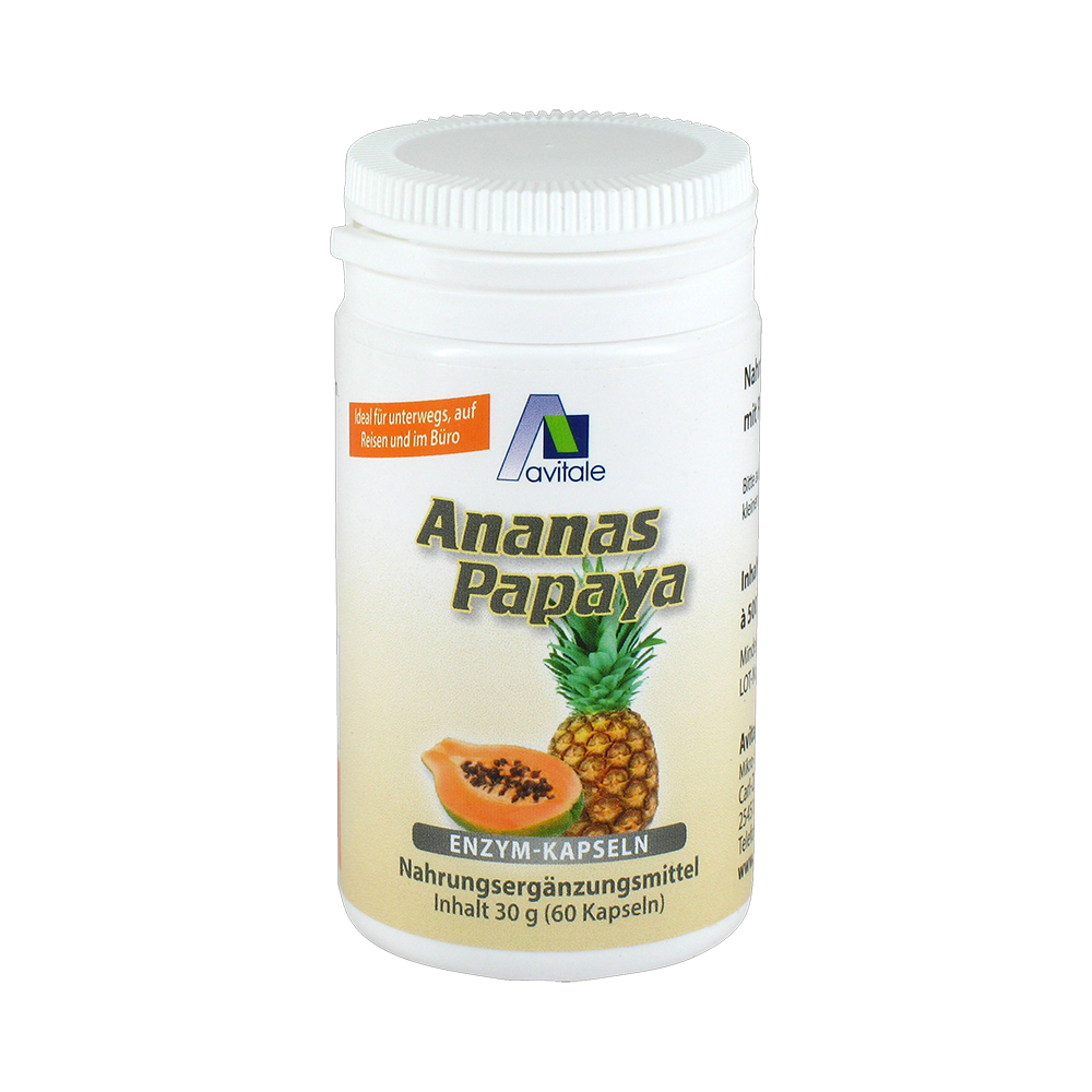 Avitale ANANAS PAPAYA Kapseln 60 St Kapseln