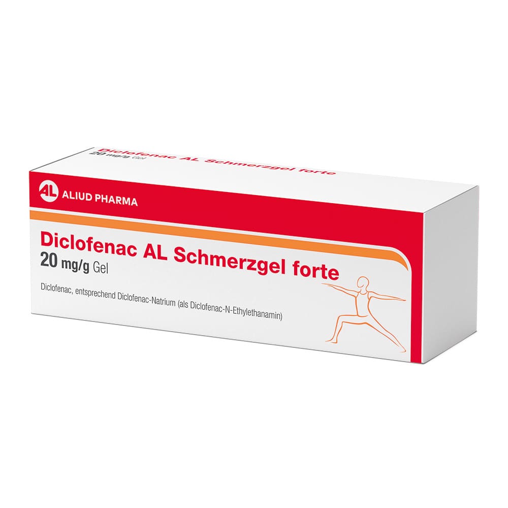 Diclofenac AL Schmerzgel forte 20 mg / g bei akutem Bewegungsschmerz nach stumpfem Trauma