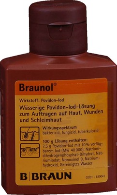 BRAUNOL Schleimhautantiseptikum 100 ml Lösung