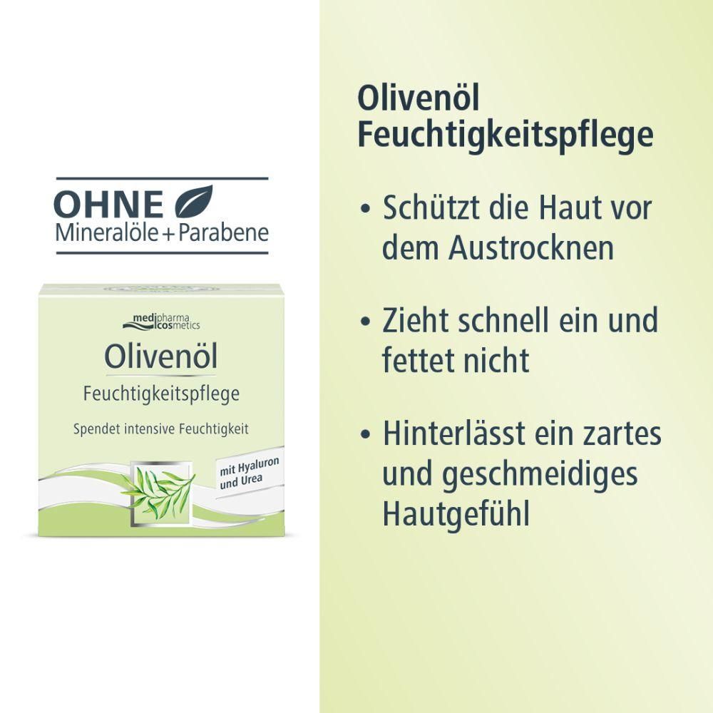 Olivenöl Feuchtigkeitspflege Creme Doppelpack 2X50 ml Creme