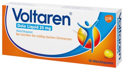 Voltaren Dolo Liquid 25 mg  10 St Weichkapseln