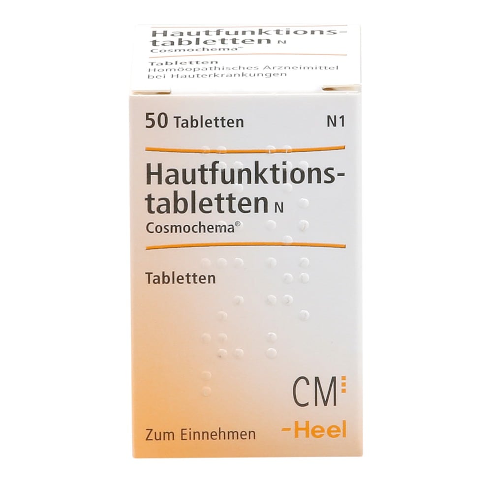 HAUTFUNKTIONSTABLETTEN N Cosmochema 50 St Tabletten
