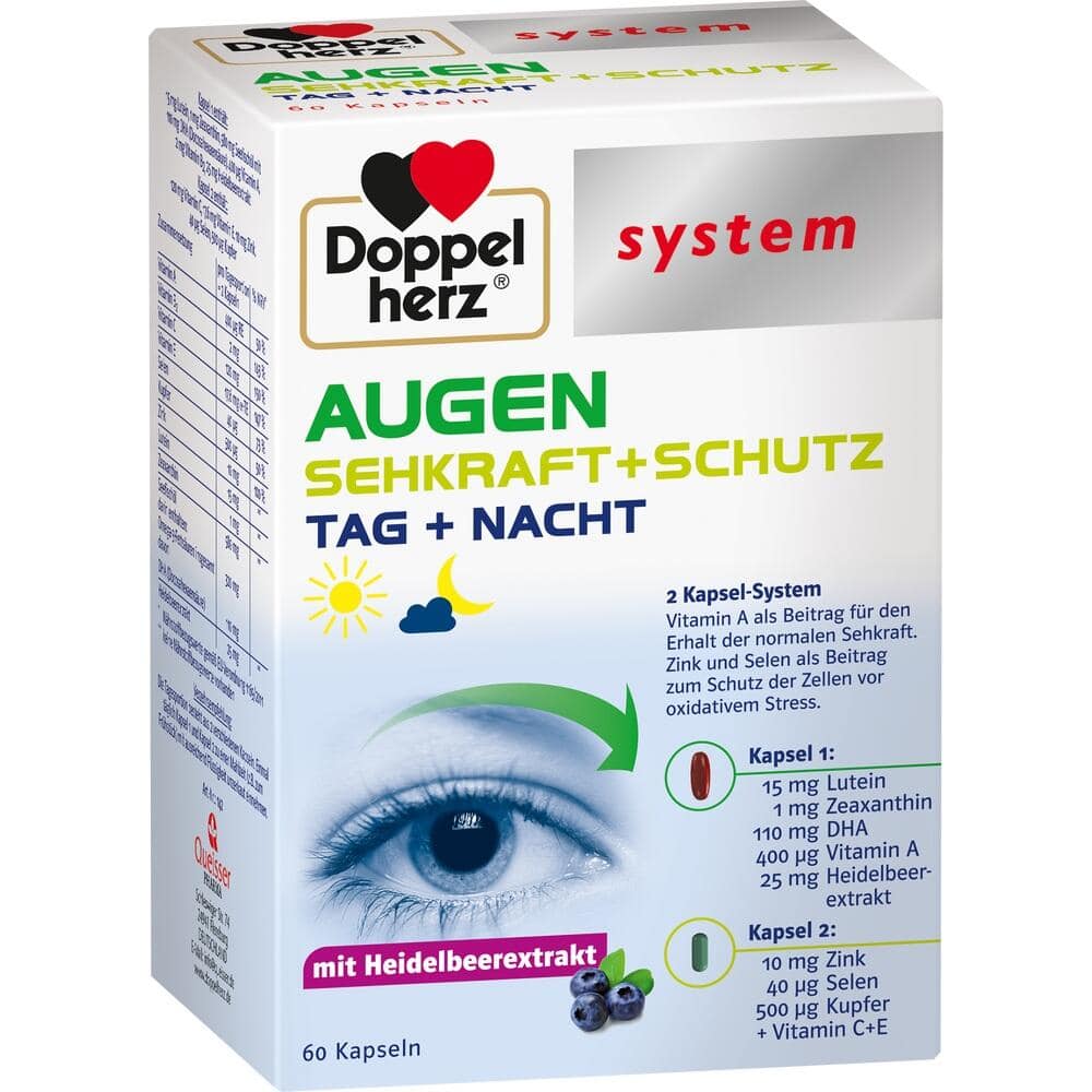 Doppelherz system AUGEN SEHKRAFT + SCHUTZ 60 St Kapseln