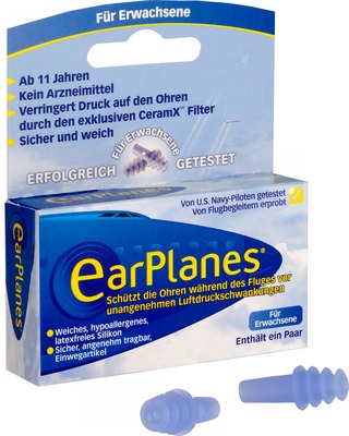 EARPLANES Adult/Erwachsene 2 St