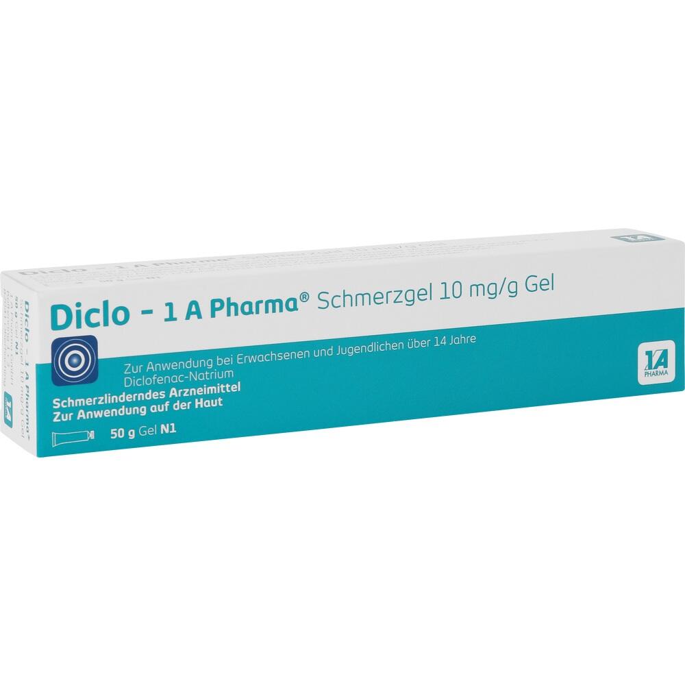 Diclo-1A Pharma Schmerzgel 10mg/g 50 g Gel