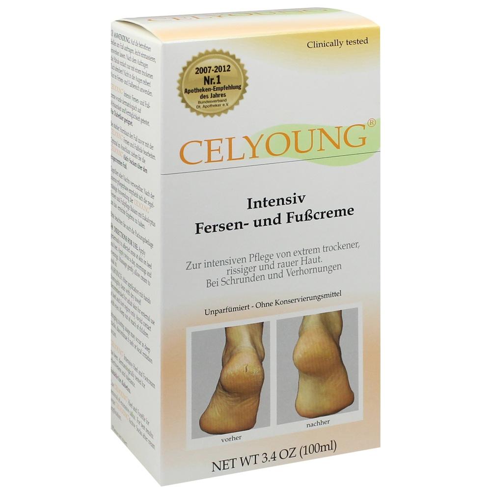 CELYOUNG Intensiv Fersen- und Fußcreme 100 ml Creme