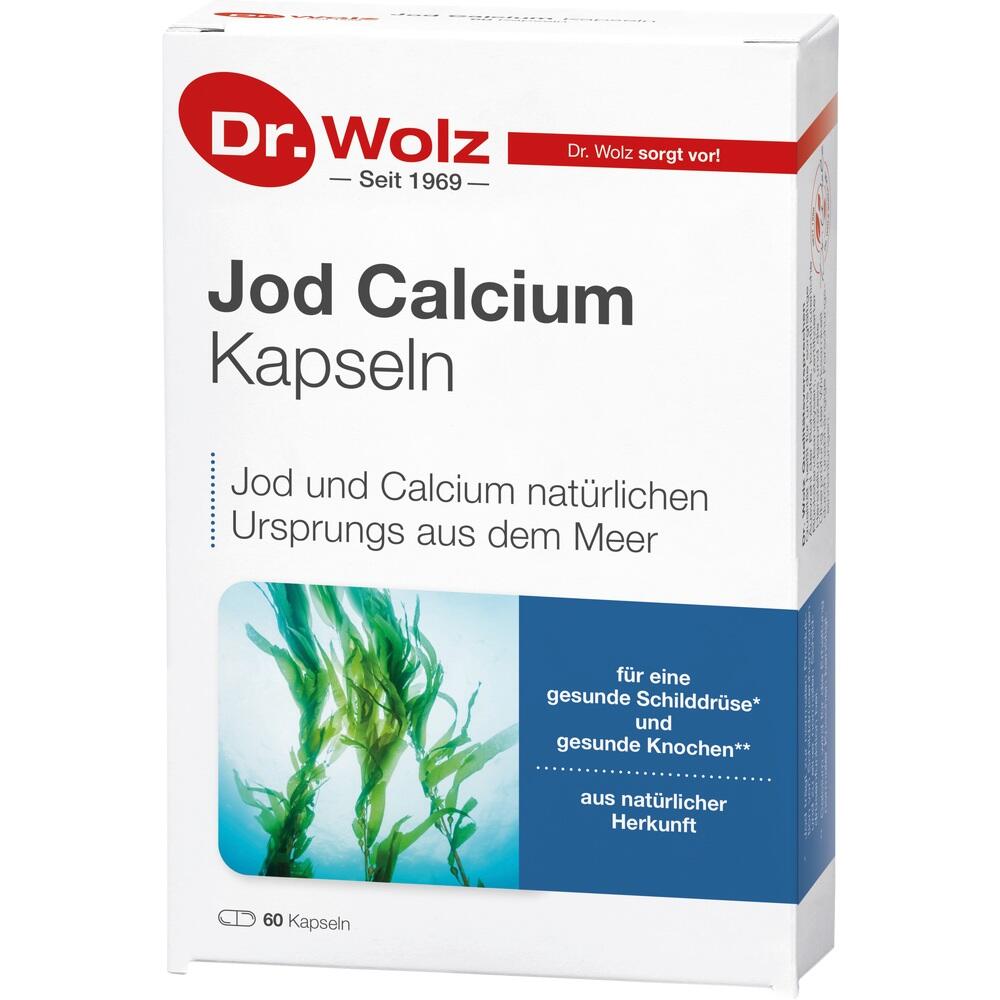 Dr. Wolz Jod Calcium 60 St Kapseln
