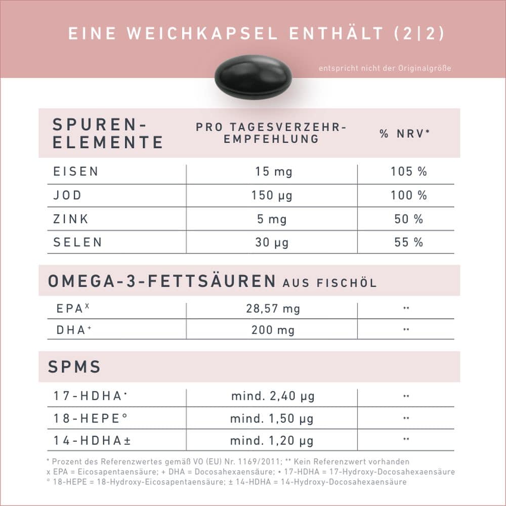 Velnatal 2 Schwangerschaft und Stillzeit 90 St Weichkapseln