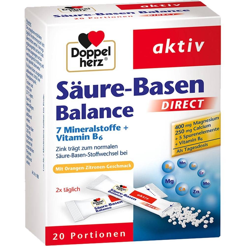 Doppelherz aktiv Säure-Basen Balance DIRECT  20 St Pellets