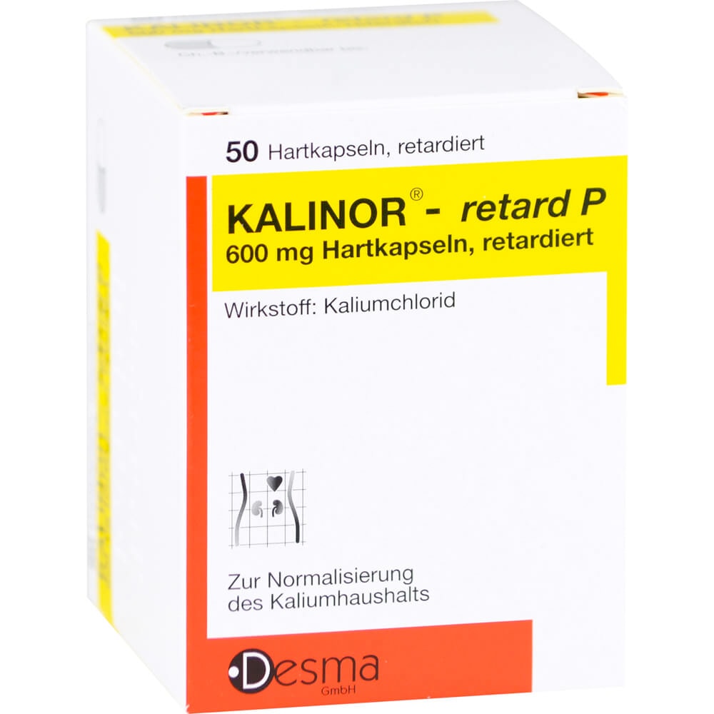 KALINOR retard P 600 mg  50 St Hartkapseln