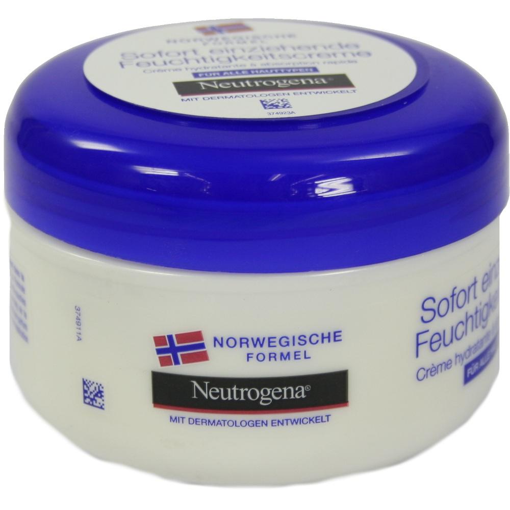 NORWEGISCHE FORMEL Sofort einziehende Feuchtigkeitscreme Neutrogena 200 ml Creme