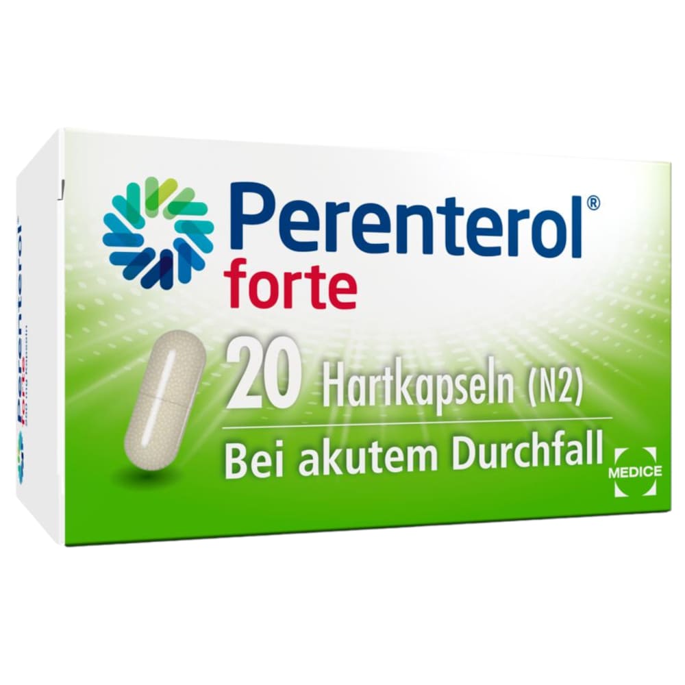 Perenterol forte bei akutem Durchfall  20 St Hartkapseln