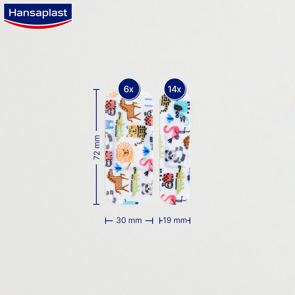 Hansaplast SENSITIVE KIDS 20 St Pflaster