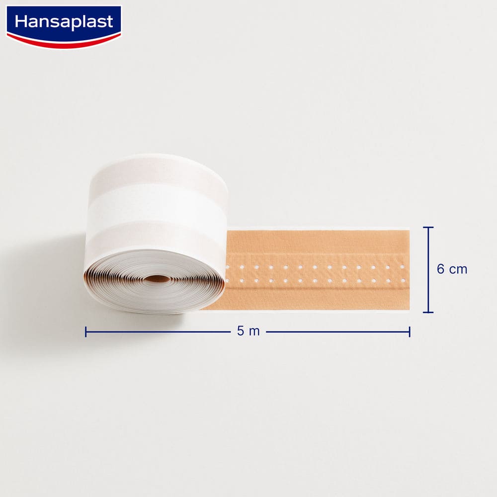 Hansaplast CLASSIC Atmungsaktiv 6cm x 5m 1 St Pflaster