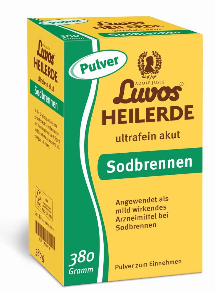 Luvos HEILERDE ultrafein akut Sodbrennen 380 g Pulver