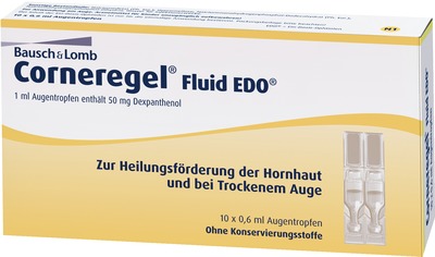 Corneregel Fluid EDO 10X0.6 ml Augentropfen