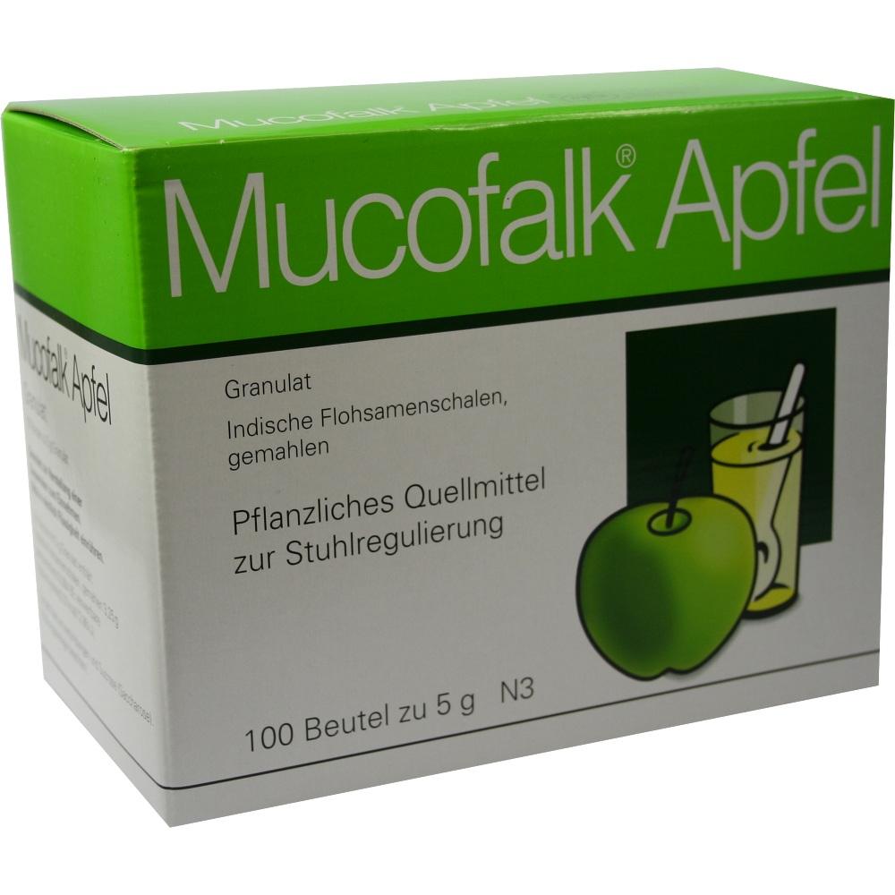 Mucofalk Apfel Beutel 100 St Granulat zur Herstellung einer Suspension zum Einnehmen