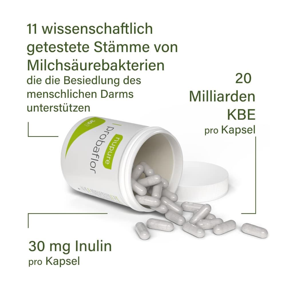 nupure probaflor 30 St Kapseln magensaftresistent