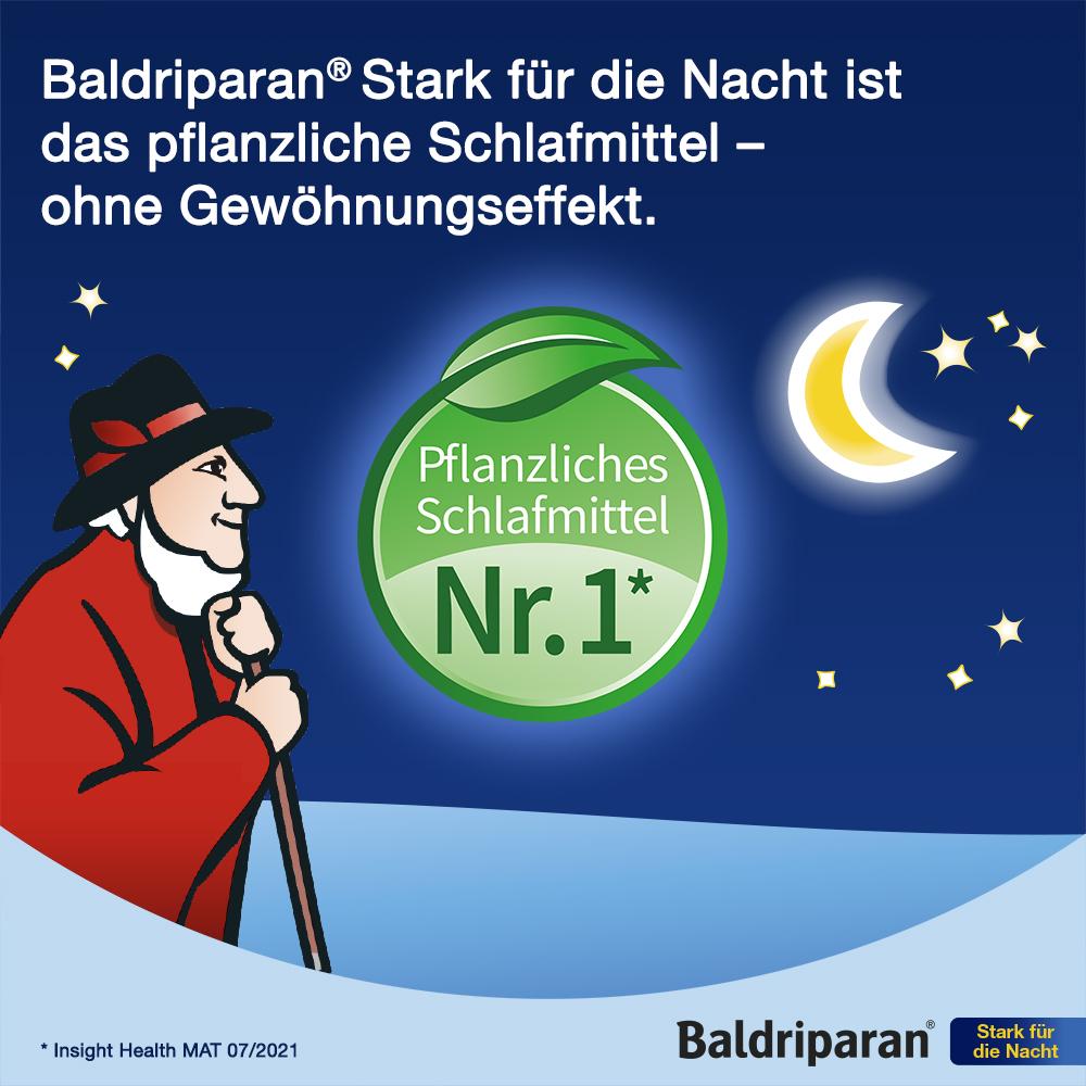 Baldriparan Stark für die Nacht 60 St Überzogene Tabletten