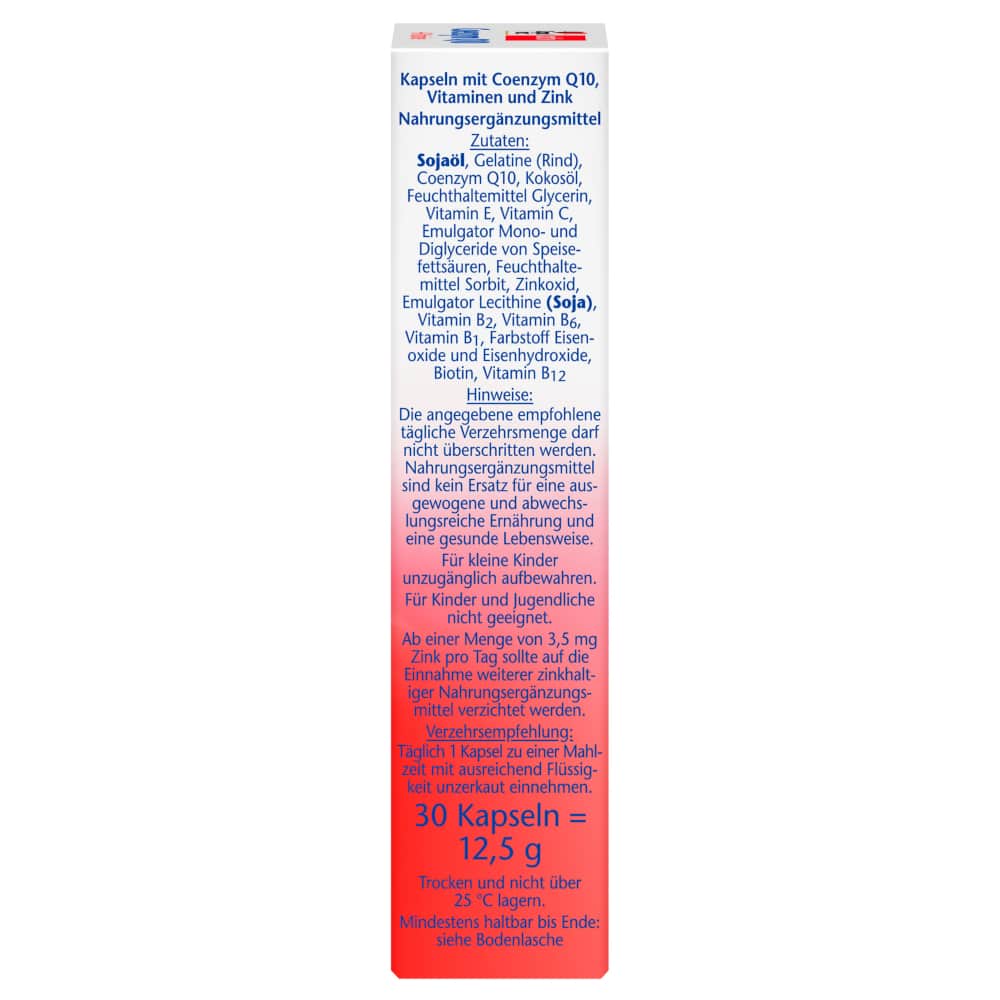 Doppelherz aktiv Coenzym Q10 + B-Vitamine 90 St Kapseln