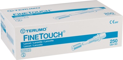 TERUMO FINETOUCH Einmallanzetten 250 St Lanzetten