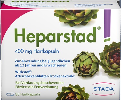 Heparstad 400mg 50 St Hartkapseln