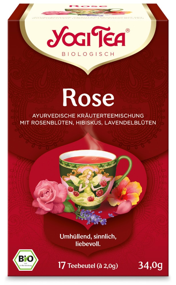 YOGI TEA Rose Bio Filterbeutel 17X2.0 g Filterbeutel