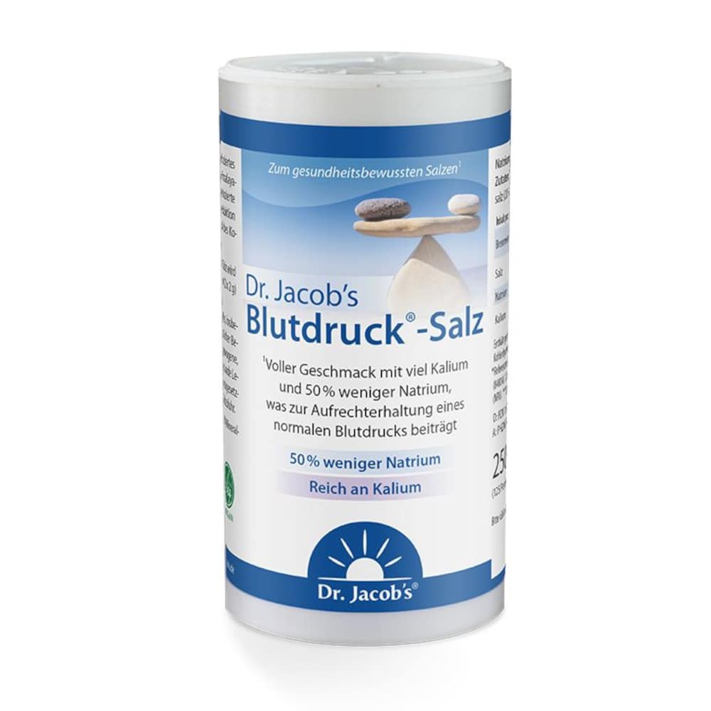 Dr. Jacob's Blutdruck-Salz mit Kalium Salzersatz