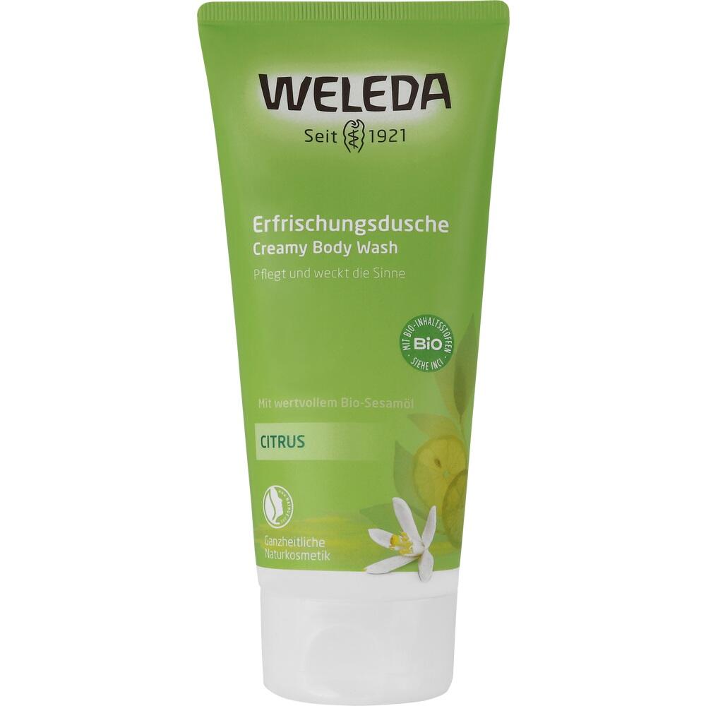 Weleda Refresh Erfrischungsdusche Citrus 200 ml Duschgel