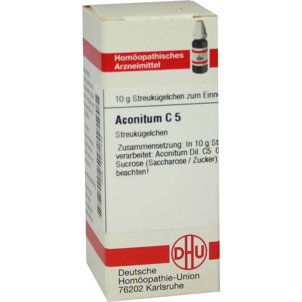 ACONITUM C 5 Globuli 10 g Globuli