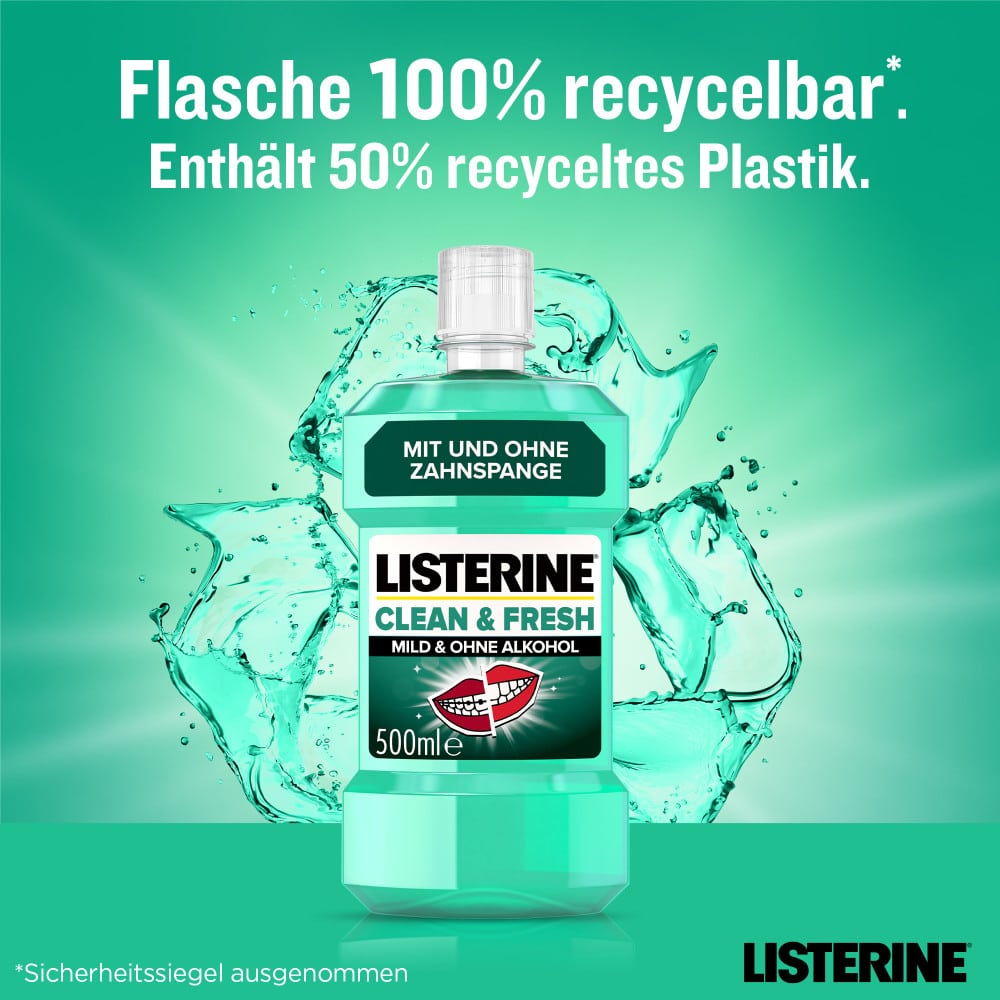 LISTERINE Clean & Fresh  500 ml Lösung