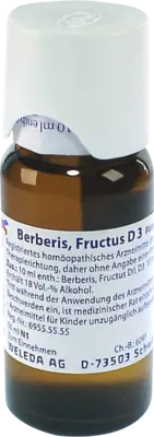 WELEDA BERBERIS FRUCTUS D 3 Dilution 50 ml Dilution