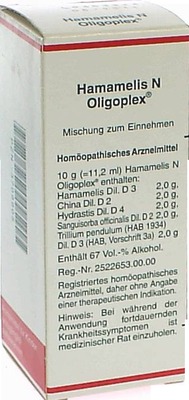 HAMAMELIS N Oligoplex Liquidum 50 ml Liquidum