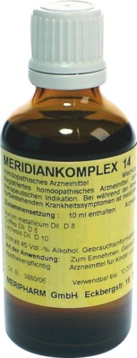 MERIDIANKOMPLEX 14 Tropfen zum Einnehmen 50 ml Mischung